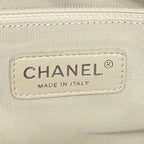 Chanel Shoulder Bag Quilted Caviar Leather Black Silver — view 5