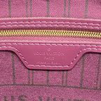 Louis Vuitton Tote Monogram Totem Neverfull MM Magenta — view 5