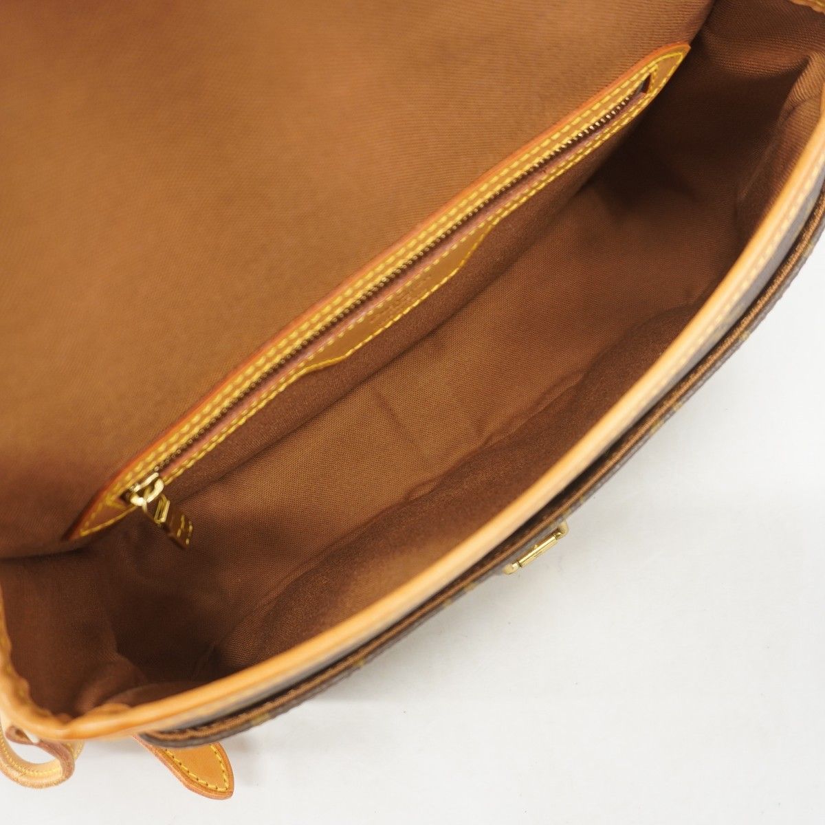 Louis Vuitton Shoulder Bag Monogram Sologne Brown — view 4