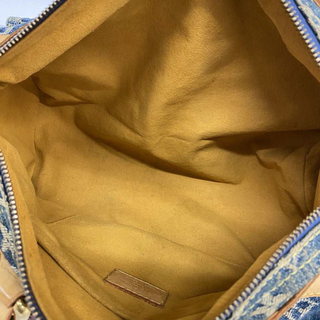 Louis Vuitton Handbag Monogram Denim Neo Speedy Blue — view 4