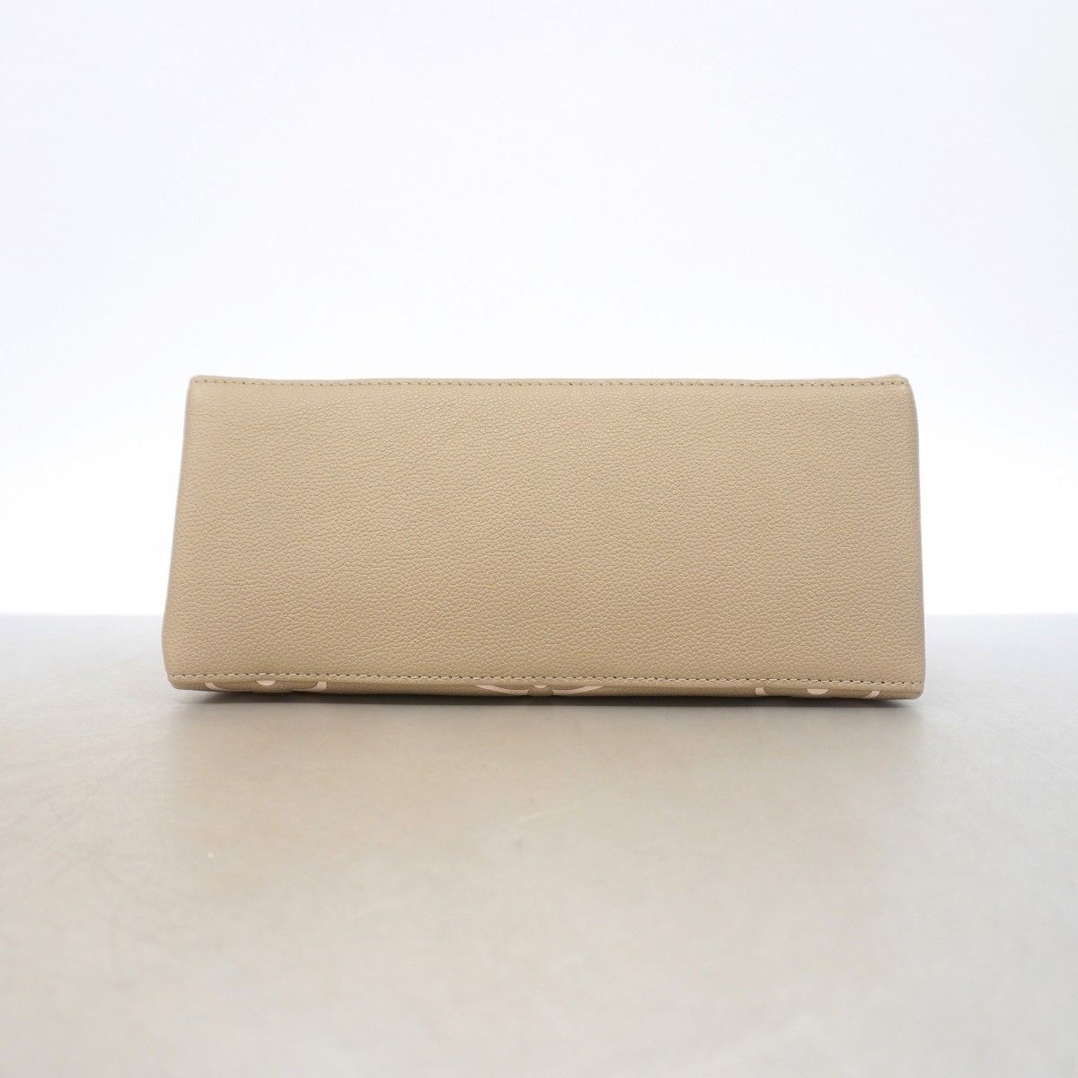 Louis Vuitton Handbag Monogram Empreinte Bicolor Petit Palais PM Tourtelle Cream — view 3