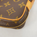 Louis Vuitton Clutch Monogram Marly Dragonne PM Brown — view 7