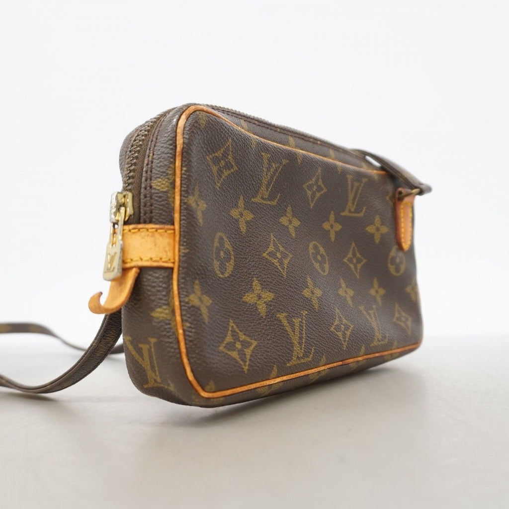 Louis Vuitton Shoulder Bag Monogram Pochette Ma Roulis Bandouliere Brown — view 2