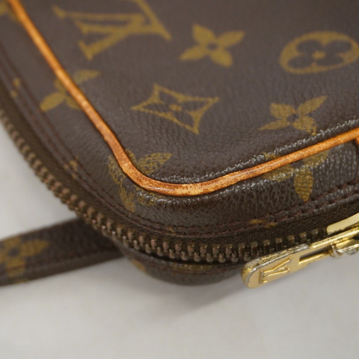 Louis Vuitton Shoulder Bag Monogram Pochette Ma Roulis Bandouliere Brown — view 6