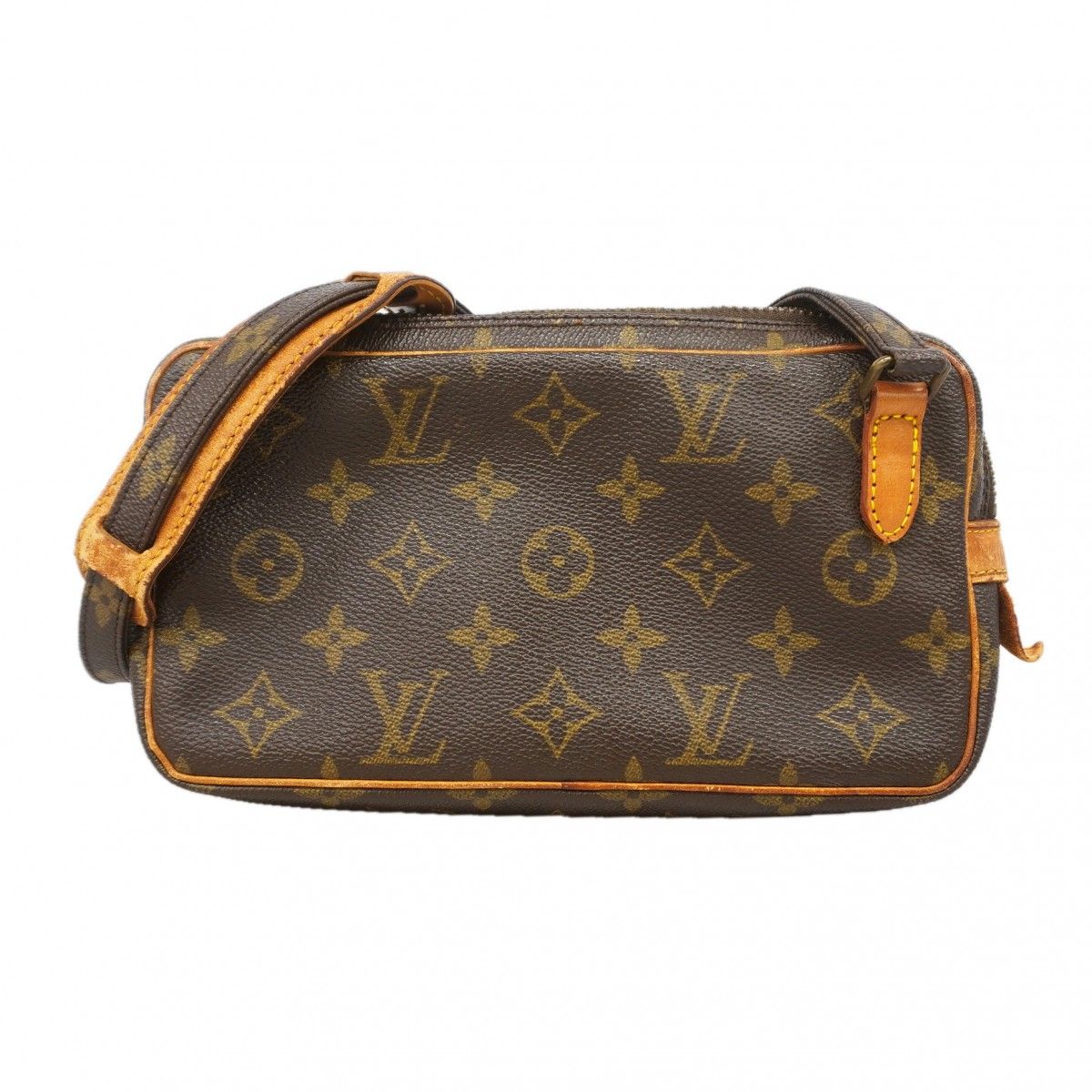 Louis Vuitton Shoulder Bag Monogram Pochette Ma Roulis Bandouliere Brown