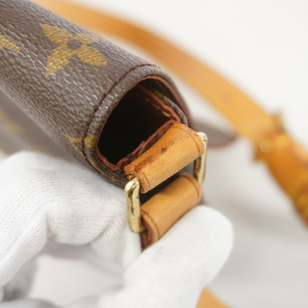 Louis Vuitton Shoulder Bag Monogram Musette Tango Short Strap Brown — view 7