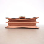 Gucci Shoulder Bag Interlocking Leather Pink Gold — view 3