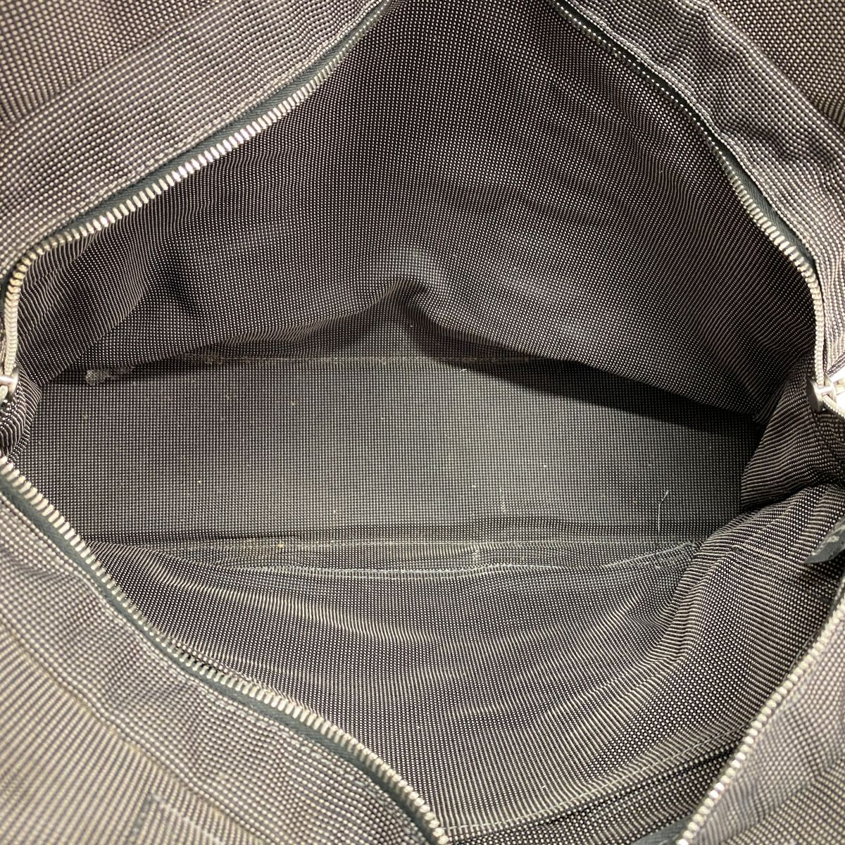 Hermes Tote Her Line MM Canvas Gray Silver — view 4