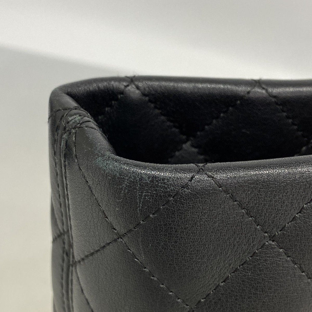 Chanel Tote Cambon Lambskin Black Silver — view 7