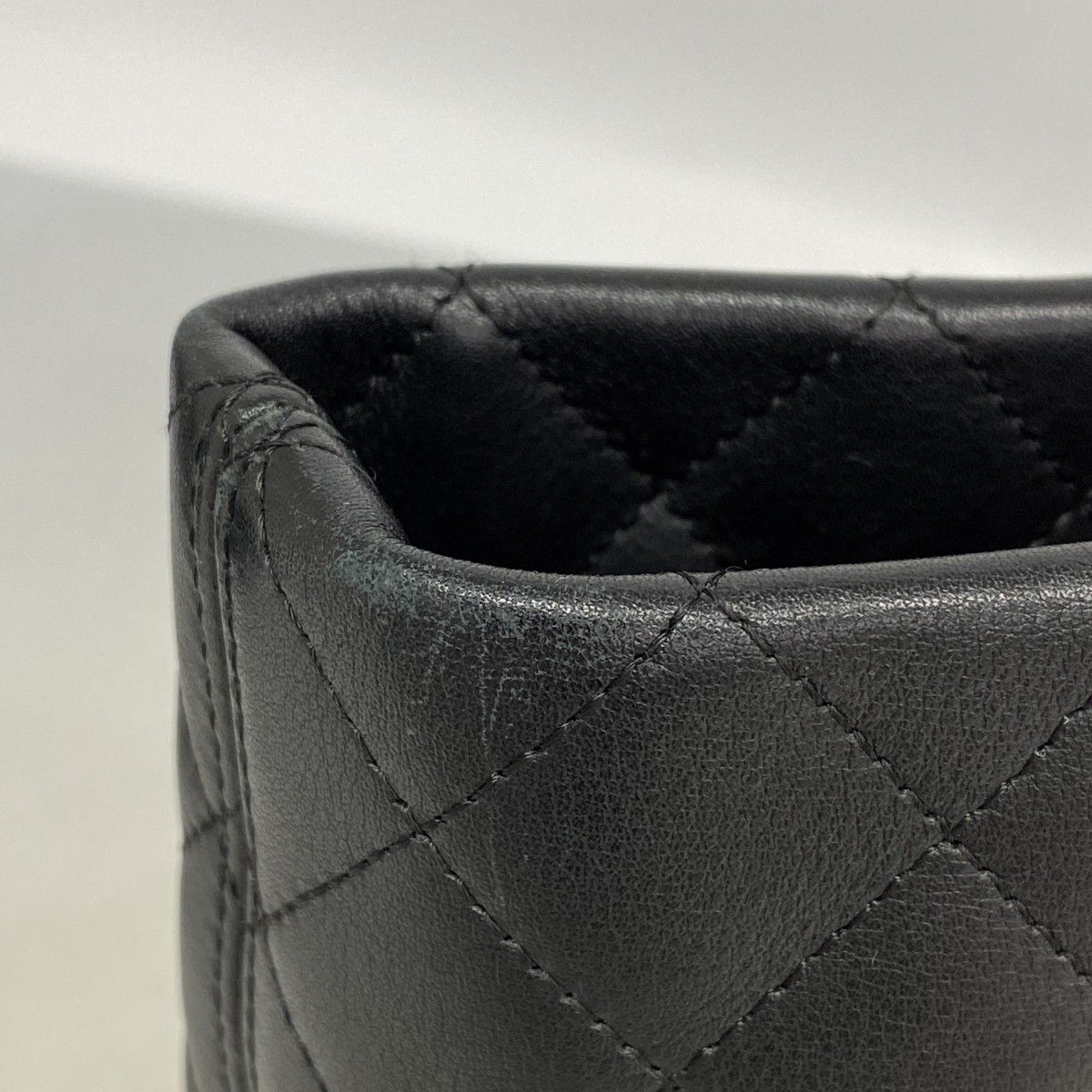 Chanel Tote Cambon Lambskin Black Silver — view 7