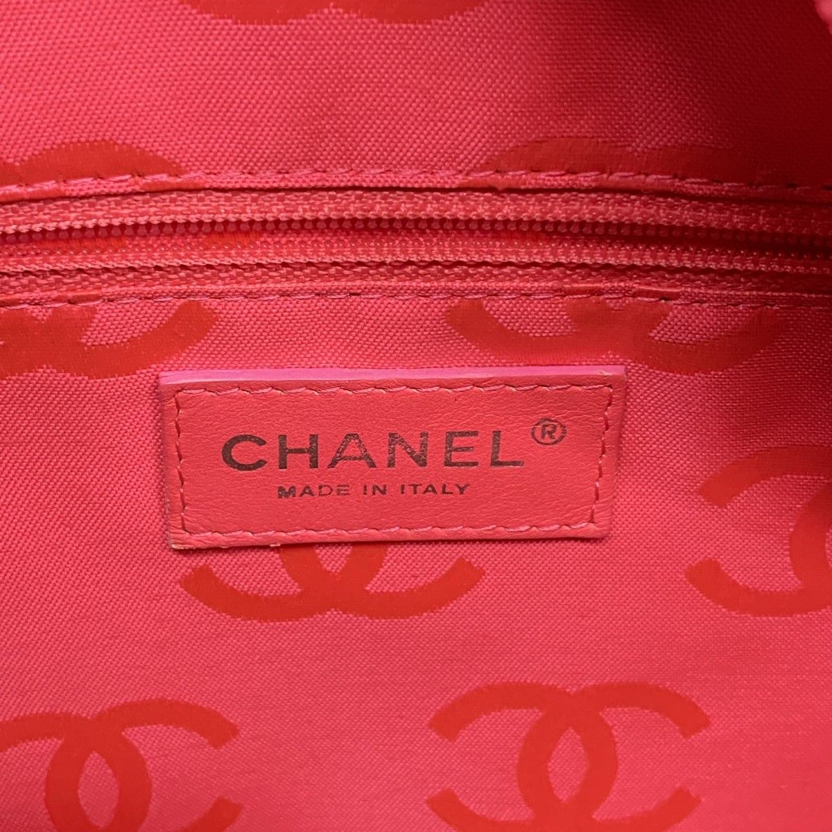 Chanel Tote Cambon Lambskin Black Silver — view 5