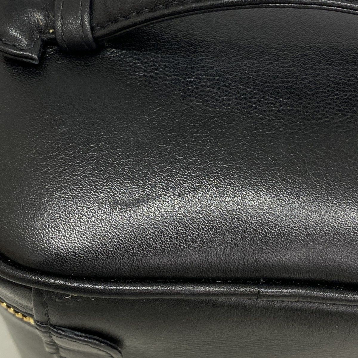 Chanel Vanity Bag Bicolor Lambskin Black Gold — view 7