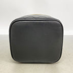 Chanel Vanity Bag Bicolor Lambskin Black Gold — view 3