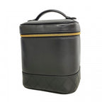 Chanel Vanity Bag Bicolor Lambskin Black Gold