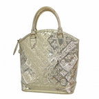 Louis Vuitton Handbag Monogram Miroir Lockit Argen