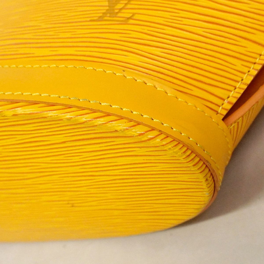 Louis Vuitton Shoulder Bag Epi Saint Jacques Poignet Long Jaune — view 6