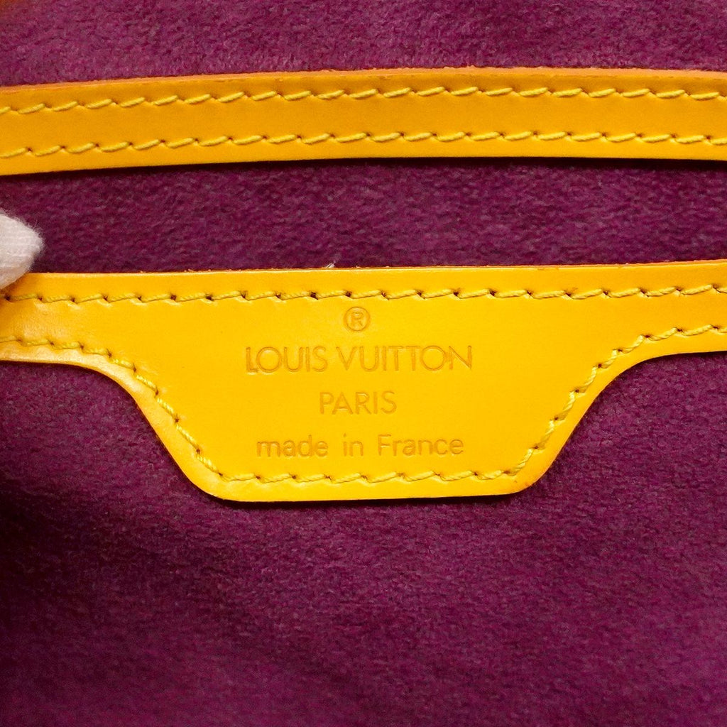 Louis Vuitton Shoulder Bag Epi Saint Jacques Poignet Long Jaune — view 5