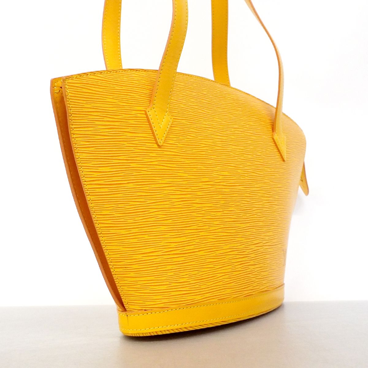 Louis Vuitton Shoulder Bag Epi Saint Jacques Poignet Long Jaune — view 2