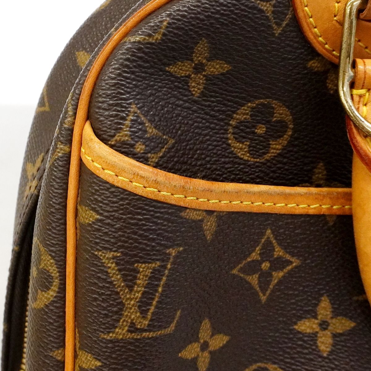 Louis Vuitton Handbag Monogram Trouville Brown — view 8