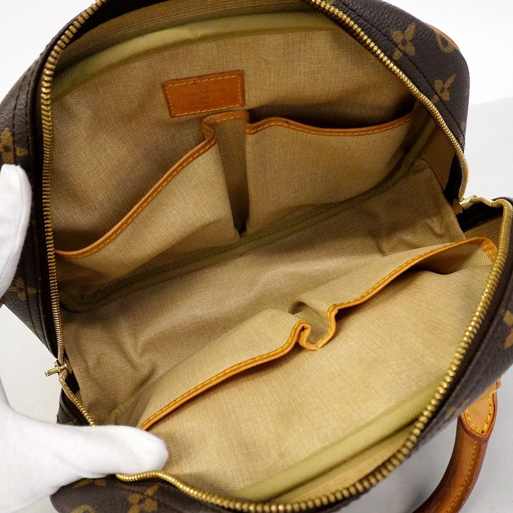 Louis Vuitton Handbag Monogram Trouville Brown — view 4