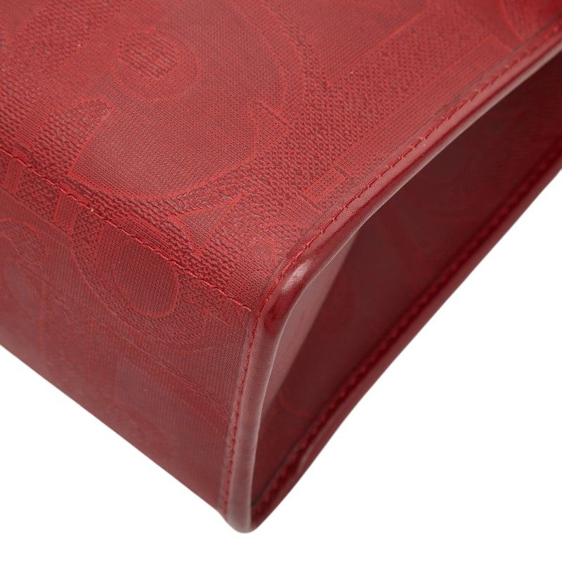 Dior Trotter 2-Way Shoulder Bag Red Leather — view 4