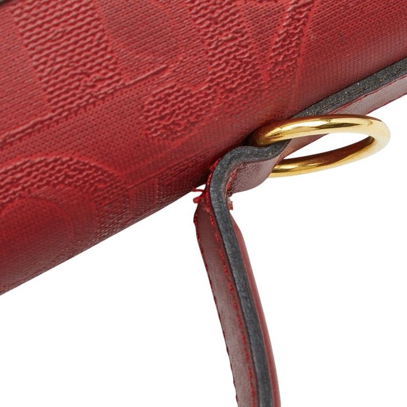 Dior Trotter 2-Way Shoulder Bag Red Leather — view 8