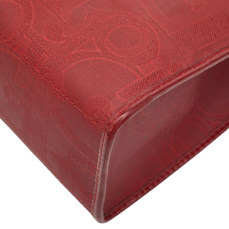 Dior Trotter 2-Way Shoulder Bag Red Leather — view 6