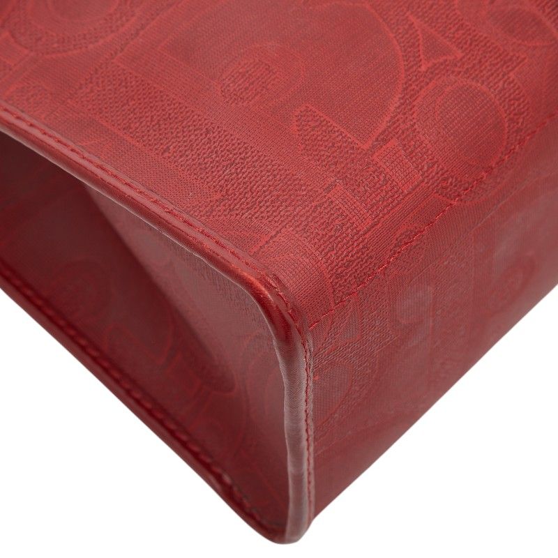 Dior Trotter 2-Way Shoulder Bag Red Leather — view 5