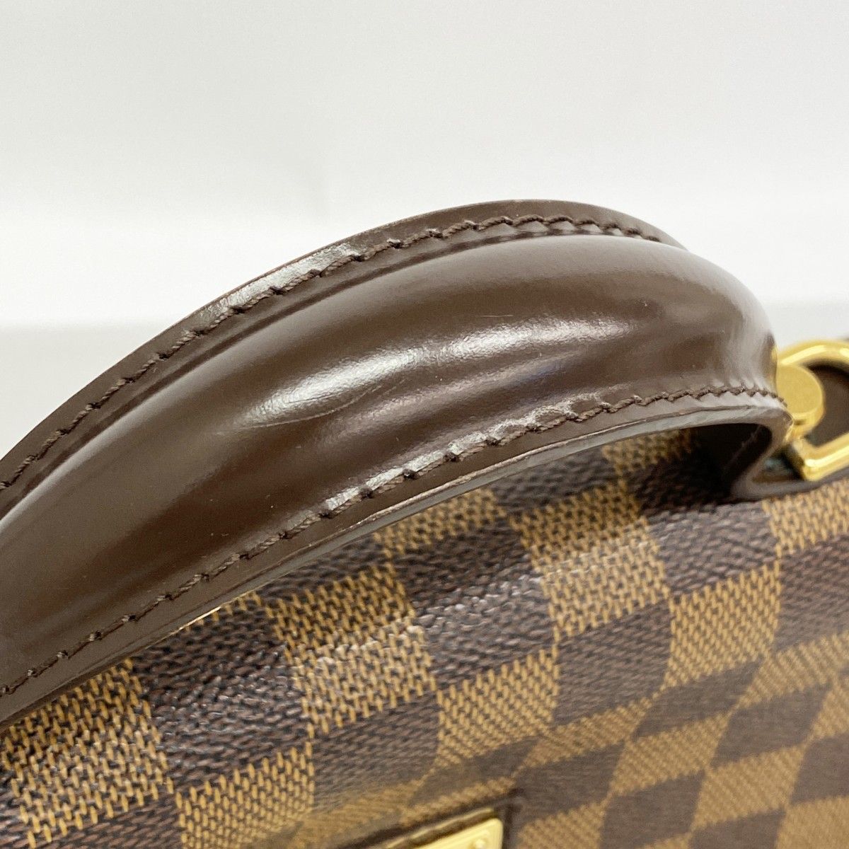 Louis Vuitton Handbag Damier Bergamo PM Ebene — view 8