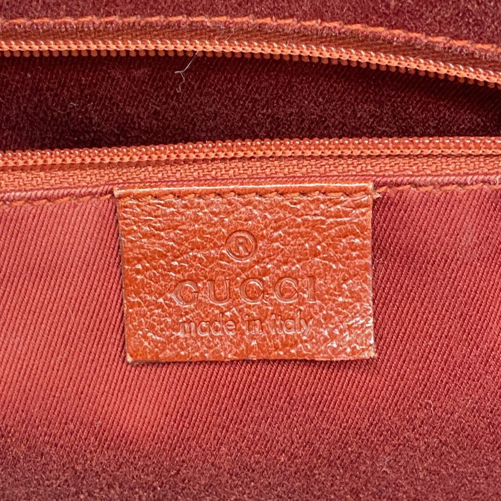 Gucci Tote GG Canvas Red Silver — view 5