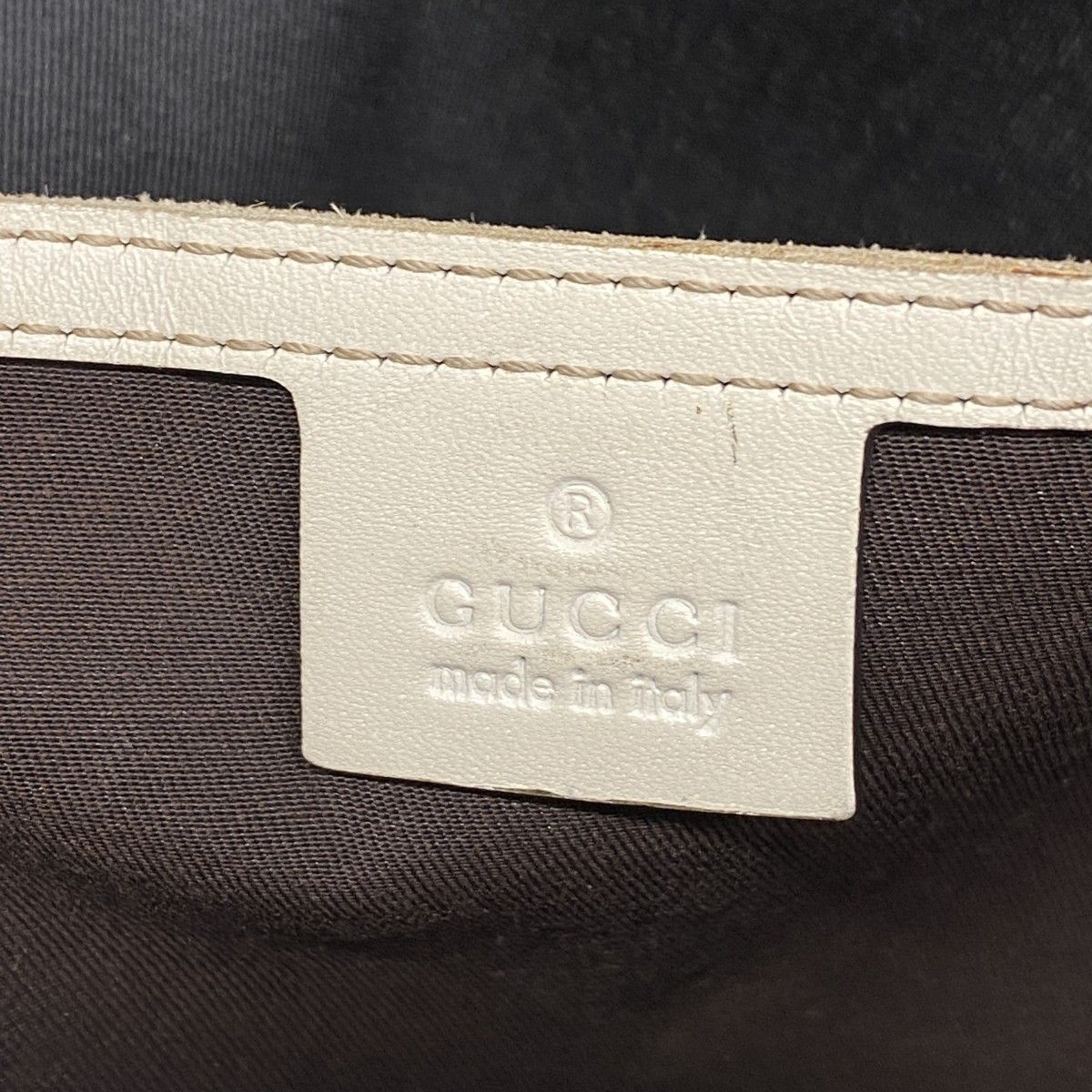 Gucci Tote GG Supreme Brown Silver — view 5