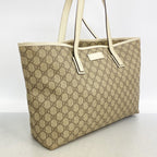 Gucci Tote GG Supreme Brown Silver — view 2
