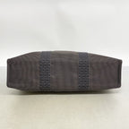 Hermes Tote Her Line MM Canvas Gray Silver — view 3