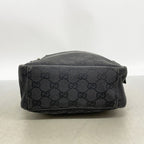 Gucci Shoulder Bag GG Canvas Black Silver — view 3