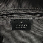 Gucci Shoulder Bag GG Canvas Black Silver — view 5