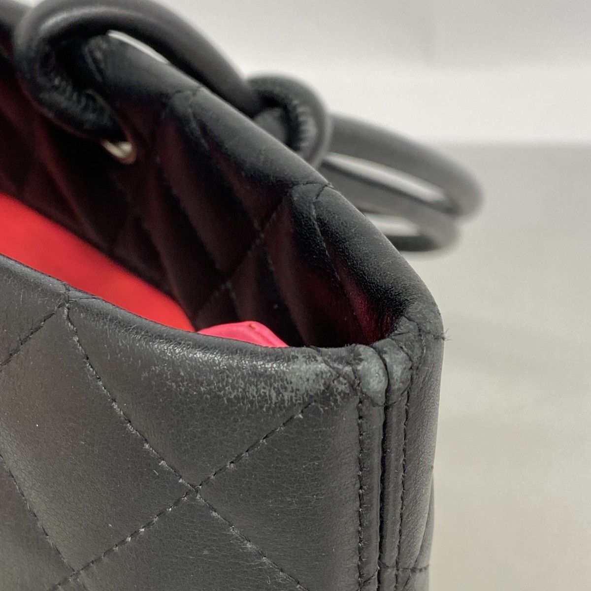 Chanel Tote Cambon Lambskin Black Silver — view 7