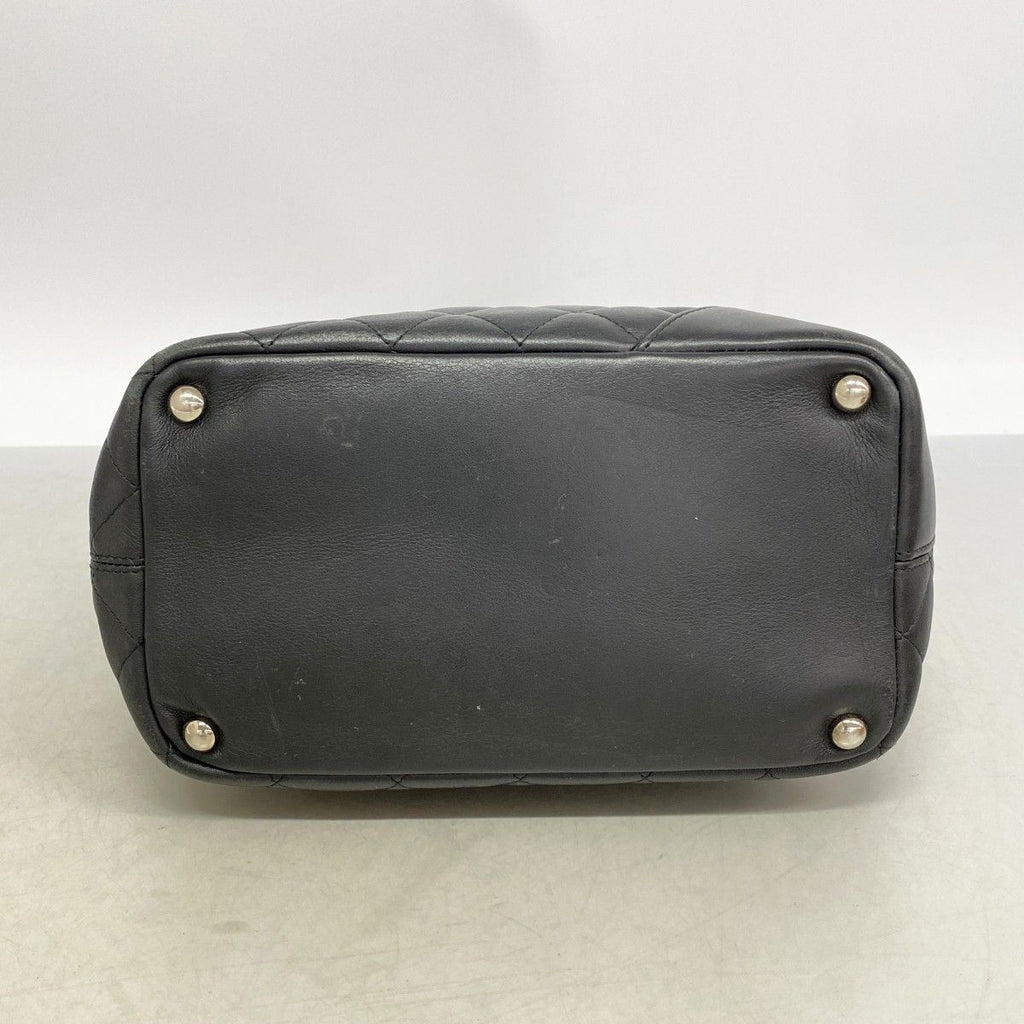 Chanel Tote Cambon Lambskin Black Silver — view 3