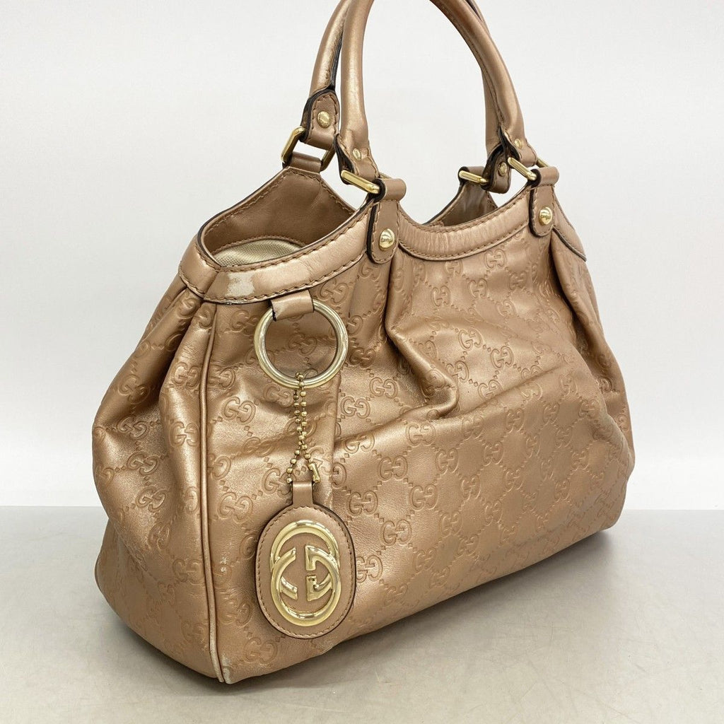 Gucci Tote Guccissima Ski Leather Pink Gold — view 2