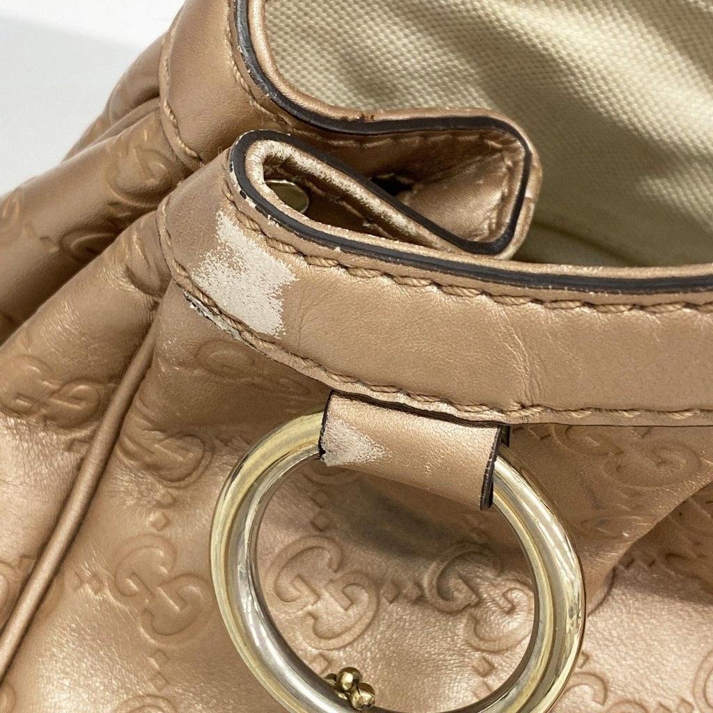Gucci Tote Guccissima Ski Leather Pink Gold — view 7