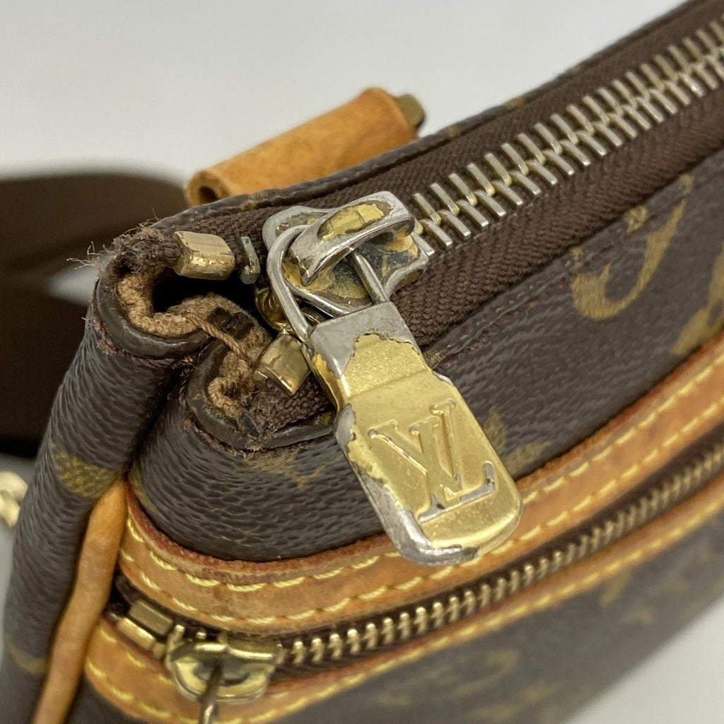 Louis Vuitton Shoulder Bag Monogram Pochette Bosford Brown — view 7