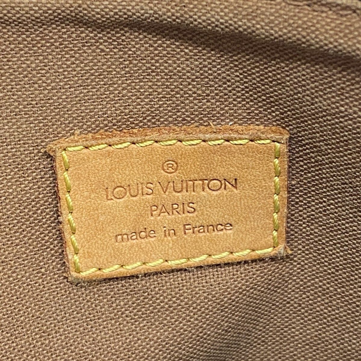 Louis Vuitton Shoulder Bag Monogram Pochette Bosford Brown — view 5