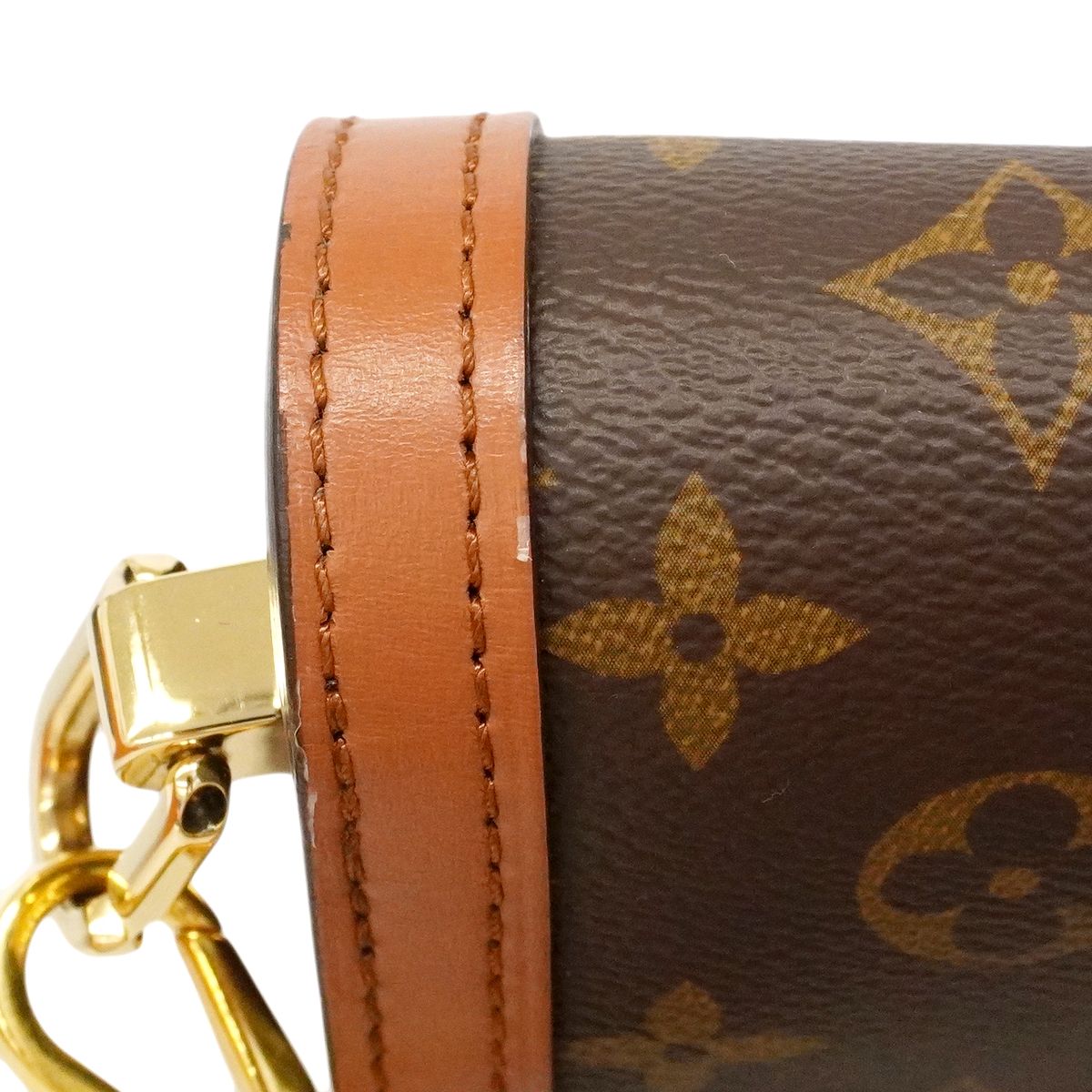 Louis Vuitton Shoulder Bag Monogram Reverse Dauphine MM Brown — view 7