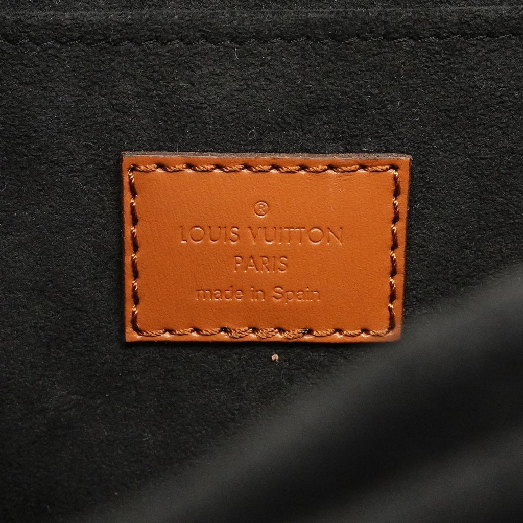 Louis Vuitton Shoulder Bag Monogram Reverse Dauphine MM Brown — view 5