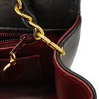 Chanel Shoulder Bag Diana Lambskin Black Gold — view 8