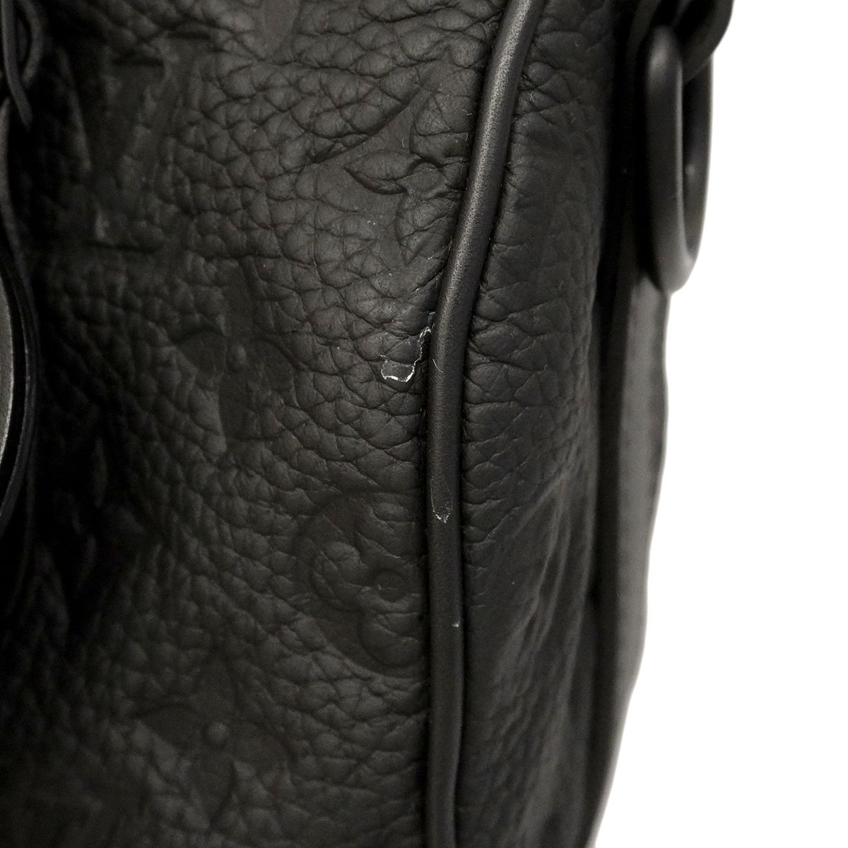 Louis Vuitton Handbag Monogram Taurillon Keepall Bandouliere 25 Black 2-Way — view 6