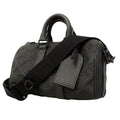 Louis Vuitton Handbag Monogram Taurillon Keepall Bandouliere 25 Black 2-Way