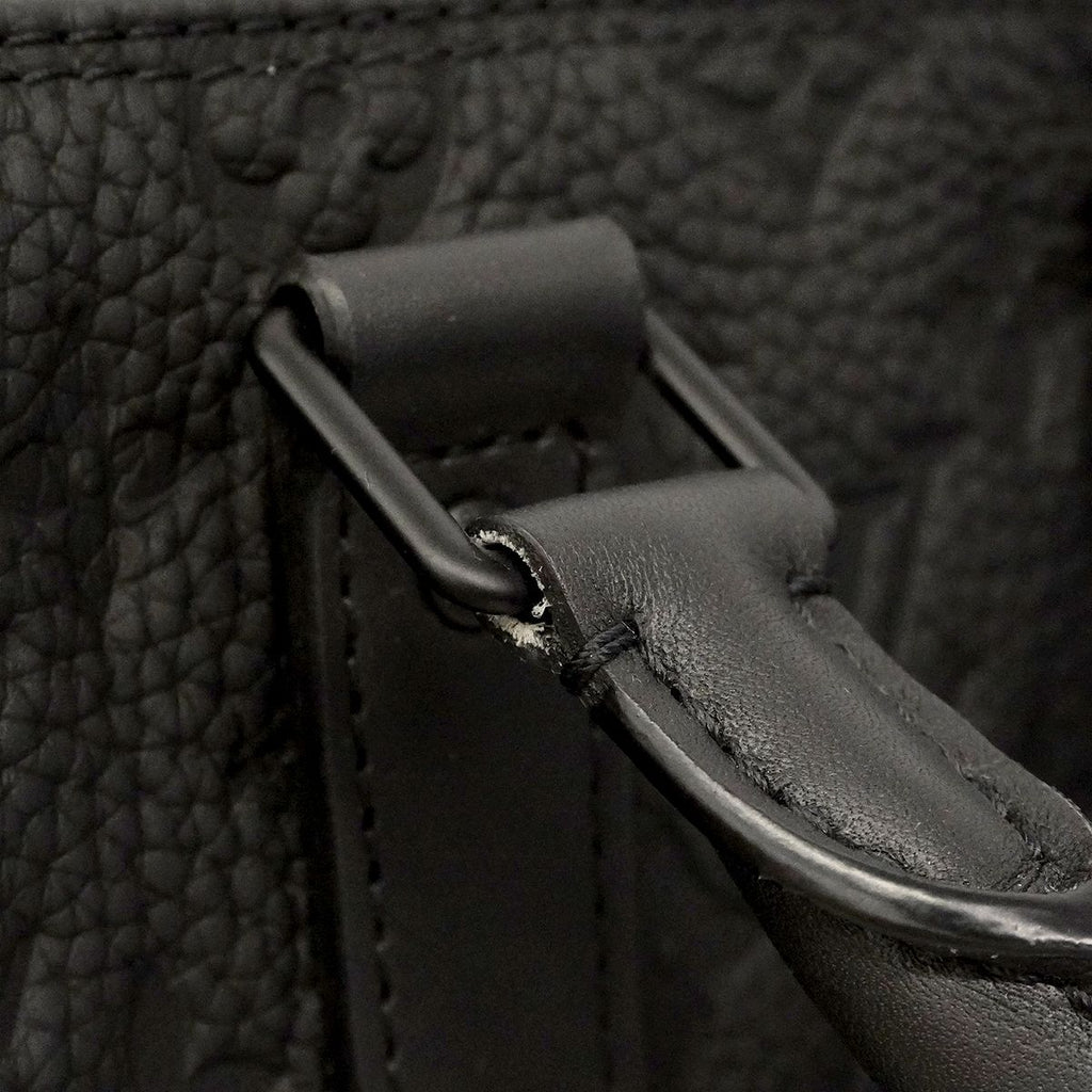 Louis Vuitton Handbag Monogram Taurillon Keepall Bandouliere 25 Black 2-Way — view 8