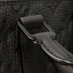 Louis Vuitton Handbag Monogram Taurillon Keepall Bandouliere 25 Black 2-Way — view 8