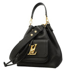 Louis Vuitton Handbag Taurillon Lockme Bucket NV Noir 2-Way