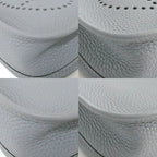 Hermes Evelyne TPM 16 Gris Perle Silver Taurillon Clemence Gray Handbag — view 7
